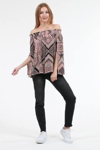 Easton Off Shoulder Top by WISH