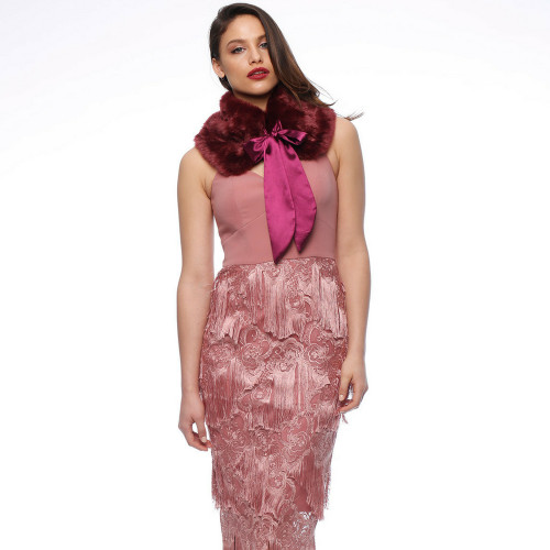 Blair Fur Scarf-Tie by ROMANCE*