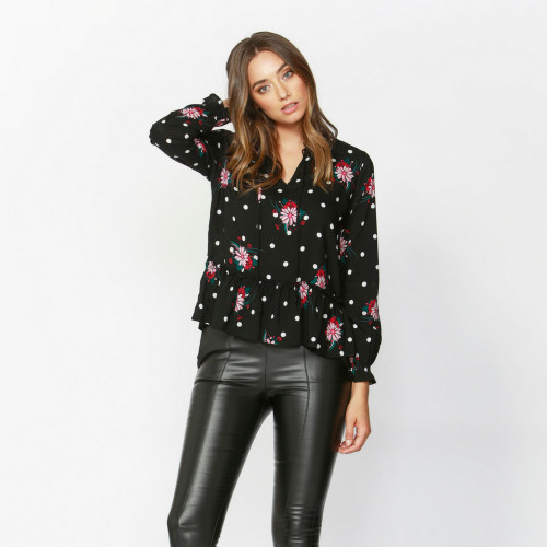 Spot On Floral Blouse by SASS*