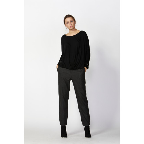 Tribeca Pearls Detail Top by FATE + BECKER*