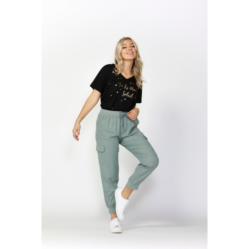 Jog On Pant in Pistachio by SASS*