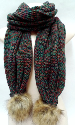 FA2551 -Green Blend Scarf by FAB*