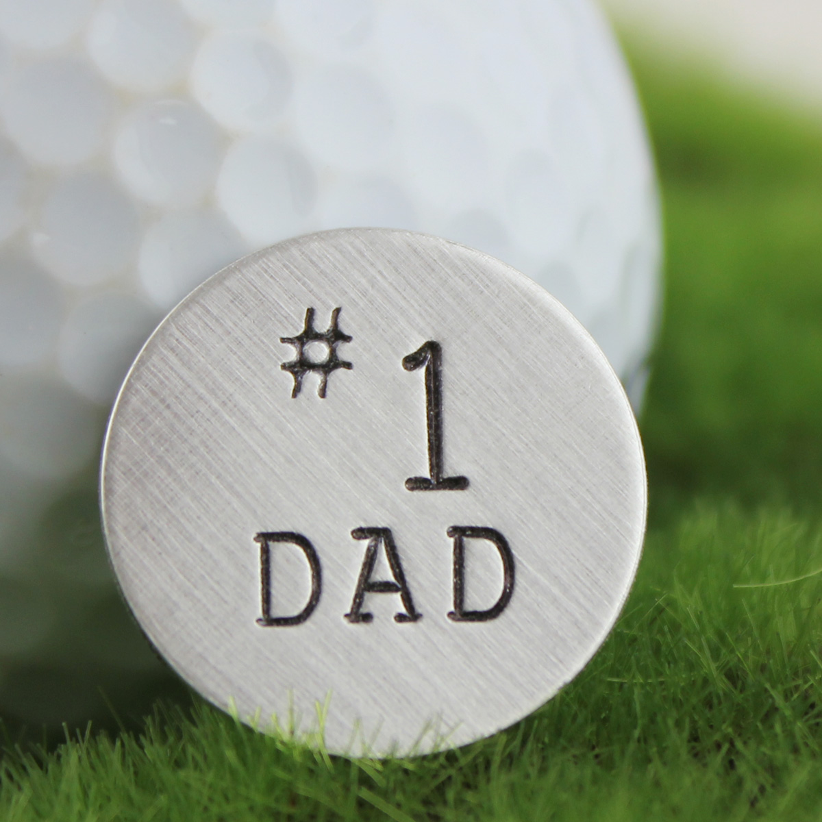 No. 1 Dad Golf Ball Marker