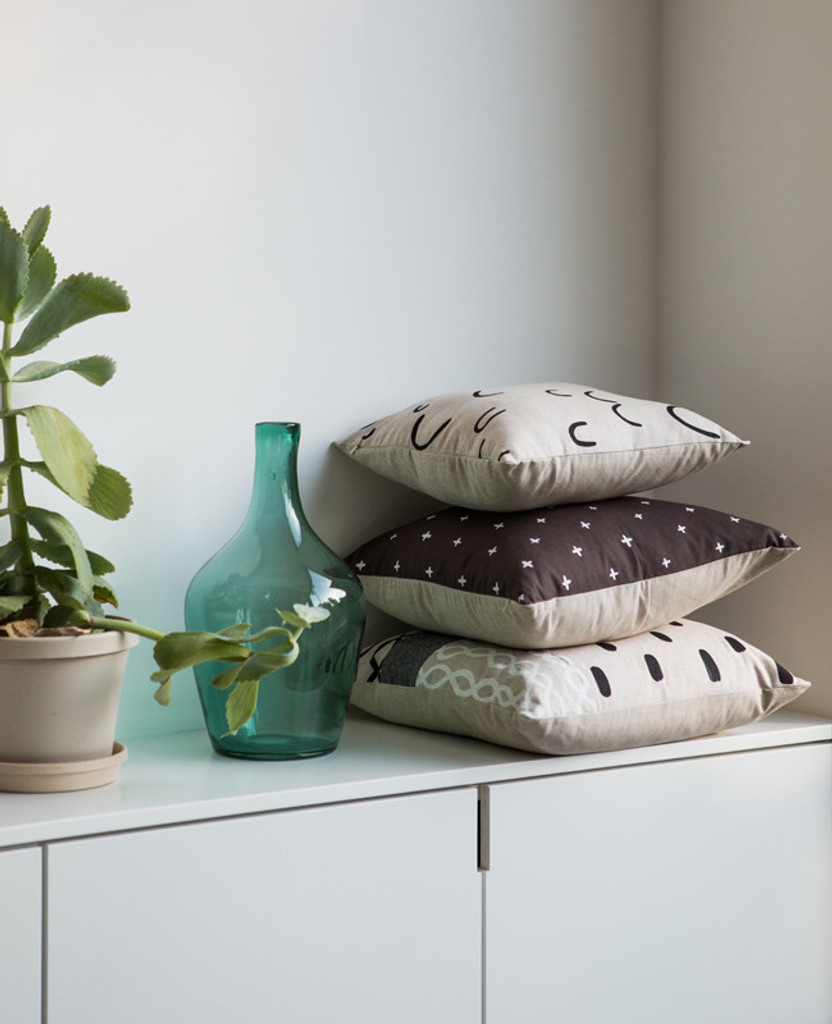 Hills + Valleys Linen Pillow