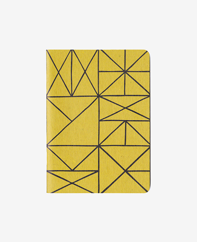 Gold Grid Notebook