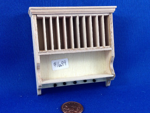 Unfinished Wall Plate Holder