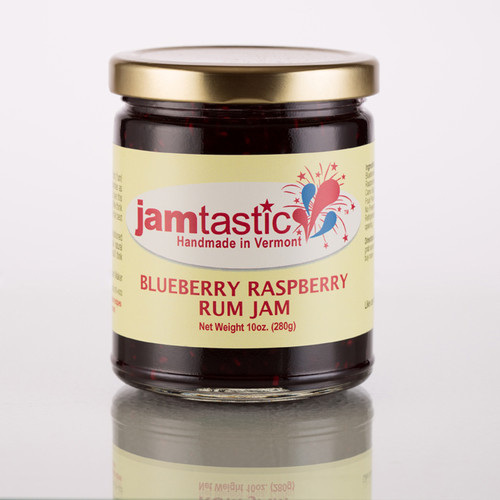 Blueberry Raspberry Rum Jam