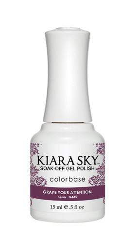 GEL POLISH - G445 GRAPE YOUR ATTENTION
