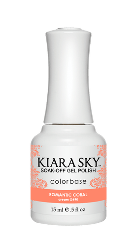 GEL POLISH - G490 ROMANTIC CORAL