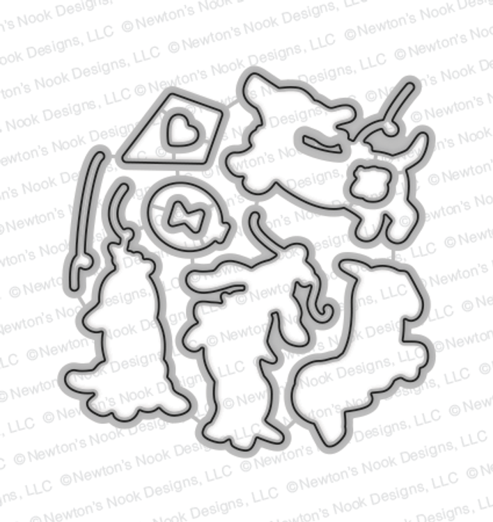 Delightful Doxies Die Set by Newton's Nook Designs