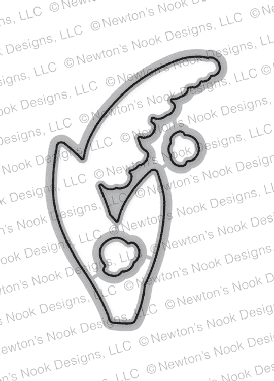 Little Lilies Die Set ©2018 Newton's Nook Designs