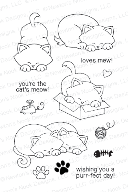 Newton's Antics Stamp set by Newton's Nook Designs