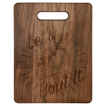 Engraved Walnut Cutting Board 11.5" x 8.75" Engraved Walnut Cutting Board 11.5" x 8.75"