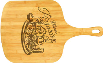 Engraved Bamboo Pizza Board 23.5" x 14.5" Engraved Bamboo Pizza Board 23.5" x 14.5"