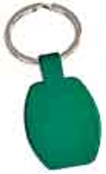 Green Rectangle Keychain, No Border with Custom Laser Engraving Green Rectangle Keychain, No Border with Custom Laser Engraving