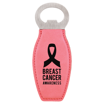 Pink Magnetic Bottle Opener with Custom Laser Engraving Pink Magnetic Bottle Opener with Custom Laser Engraving