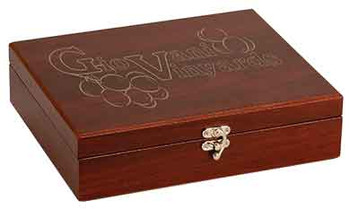 Engraved Rosewood 5-Piece Wine Tool Set Engraved Rosewood 5-Piece Wine Tool Set