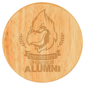 2.75" Wood Manget Bottle Opener with Custom Laser Engraving 2.75" Wood Manget Bottle Opener with Custom Laser Engraving