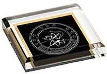 Custom Engraved Black Acrylic Paperweight (3.75" x 3.75") Custom Engraved Black Acrylic Paperweight (3.75" x 3.75")