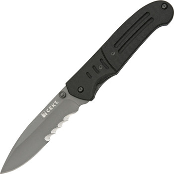 Personalized CRKT Ignitor Serrated Assisted Opening Knife Personalized CRKT Ignitor Serrated Assisted Opening Knife