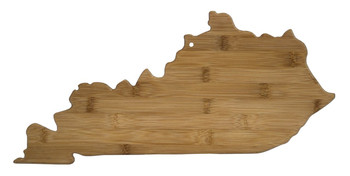 Kentucky Shaped Bamboo Cutting Board 18" Kentucky Shaped Bamboo Cutting Board 18"