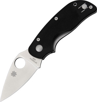 Personalized Spyderco Cat Black Folding Pocket Knife Personalized Spyderco Cat Black Folding Pocket Knife
