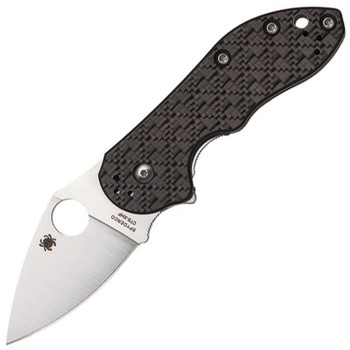 Personalized Spyderco Dice Black Folding Pocket Knife Personalized Spyderco Dice Black Folding Pocket Knife