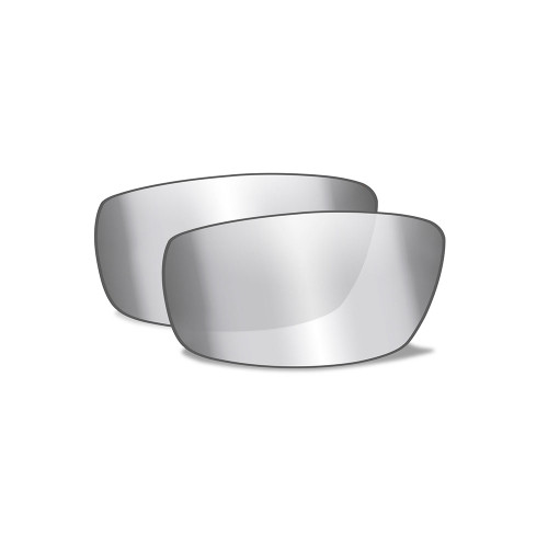 Brick | Silver Flash Lens w/ Crystal Metallic Frame