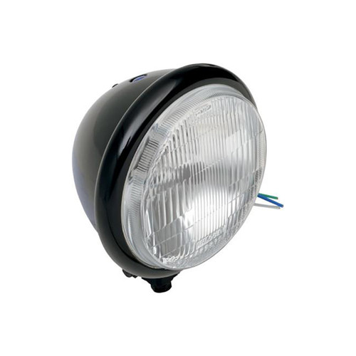 5 3/4" H4 Headlight - Black