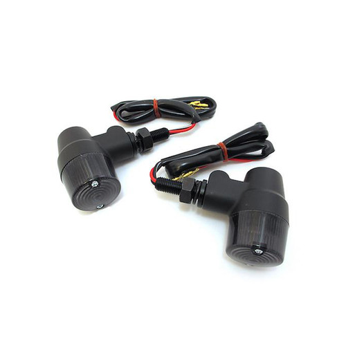 Retro Turn Signals/Marker Lights - Black