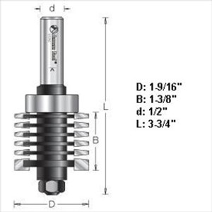 Amana 55392 Finger Joint Assembly Router Bit 1/2" Shank Amana 55392 Finger Joint Assembly Router Bit 1/2" Shank