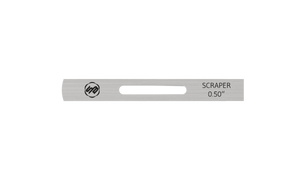 Stuart Batty 1/2 inch Domed/Straight Conventional Scraper Blade Stuart Batty 1/2 inch Domed/Straight Conventional Scraper Blade