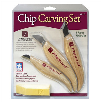 Flexcut KN115 Chip Carving Set Flexcut KN115 Chip Carving Set