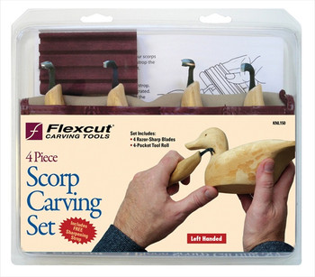 Flexcut KNL150 Left-Handed Scorp Set Flexcut KNL150 Left-Handed Scorp Set