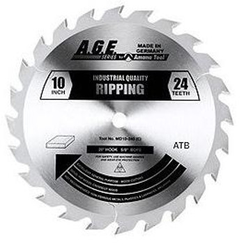 Amana MD10-240C 10" x 24t ATB Rip Blade 5/8 Bore Amana MD10-240C 10" x 24t ATB Rip Blade 5/8 Bore