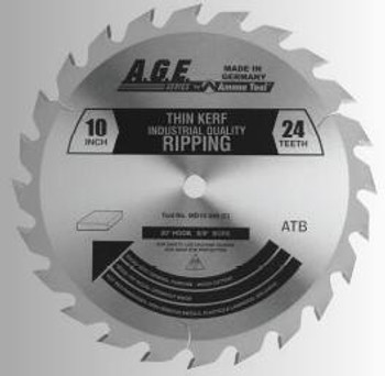 Amana MD10-240TB 10" x 24t ATB Thin Kerf Rip Blade 5/8 Bore Amana MD10-240TB 10" x 24t ATB Thin Kerf Rip Blade 5/8 Bore