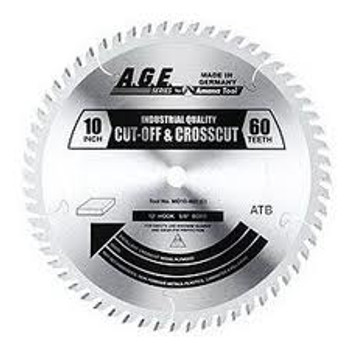 Amana MD10-600C 10" x 60t ATB Crosscut Blade 5/8 Bore Amana MD10-600C 10" x 60t ATB Crosscut Blade 5/8 Bore