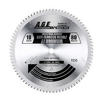 Amana MD10-805C 10" x 80t TCG Non-Ferrous Metal Blade 5/8 Bore Amana MD10-805C 10" x 80t TCG Non-Ferrous Metal Blade 5/8 Bore