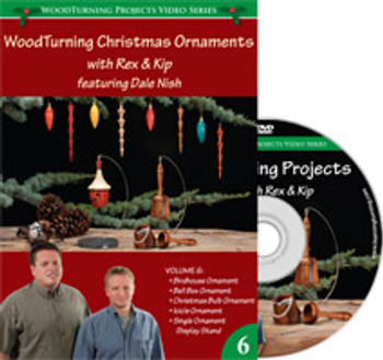 DVD Woodturning Christmas Ornaments With Kip an Rex Volume 6 DVD Woodturning Christmas Ornaments With Kip an Rex Volume 6