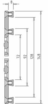Vicmarc V00649 VM100 Multipurpose Jaw dimensions Vicmarc V00649 VM100 Multipurpose Jaw dimensions
