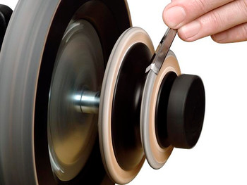 Tormek LA-120 Profiled Leather Honing Wheel Tormek LA-120 Profiled Leather Honing Wheel