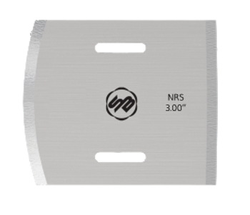 Stuart Batty 3 inch Domed/Straight Negative Rake Scraper Blade Stuart Batty 3 inch Domed/Straight Negative Rake Scraper Blade