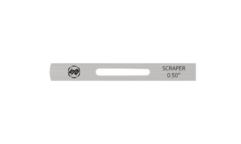 Stuart Batty 1/2 inch Domed/Straight Conventional Scraper Blade Stuart Batty 1/2 inch Domed/Straight Conventional Scraper Blade