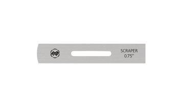 Stuart Batty 3/4 inch Domed/Straight Conventional Scraper Blade Stuart Batty 3/4 inch Domed/Straight Conventional Scraper Blade