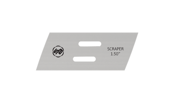 Stuart Batty 1.5 inch Right Skewed Conventional Scraper Blade Stuart Batty 1.5 inch Right Skewed Conventional Scraper Blade