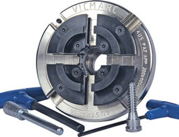 Vicmarc V00289-3 VM150 6" Chuck with Jaws direct thread Vicmarc V00289-3 VM150 6" Chuck with Jaws direct thread