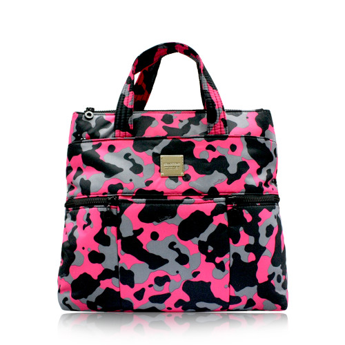 Convertible Satchel / Backpack - CAMO CHIC