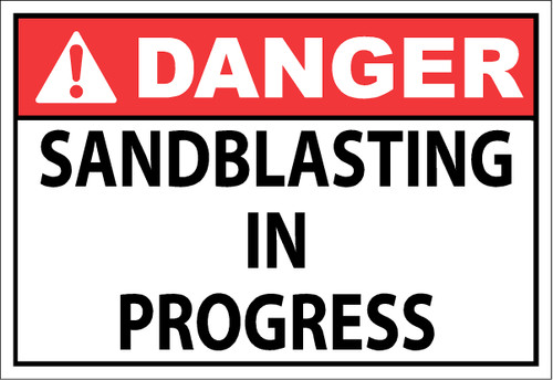 testing in progress sign