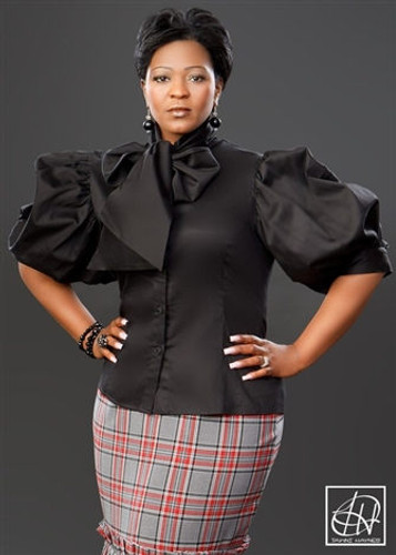 Tawni Haynes Bow Blouse