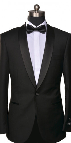 RSA Black Shawl Tuxedo